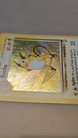 Pokemon TCG Base Set 2 Holo Unlimited Holo Rare Raichu 16/130 - Image 4