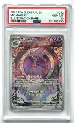 Mismagius 212/193 - Pokemon TCG - Paldea Evolved Illustration Rare - PSA 10 - Image 1