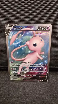 Mew V (Full Art) 250/264 NM - Pokemon SWSH08: Fusion Strike Ultra Rare - Image 1