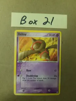 BALTOY - 59/110 - EX Holon Phantoms - Common - Pokemon Card - NM - Image 1