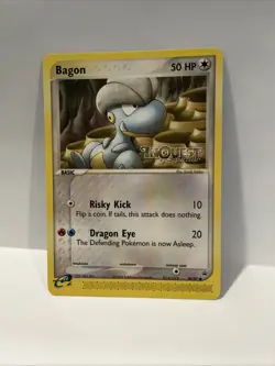 Pokemon TCG EX Dragon Bagon, 50/97, Inquest Gamer Promo Card - Image 1