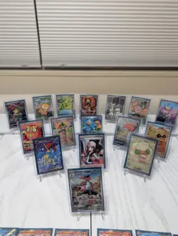 Pokemon Black Bolt And White Flare Card Lot (Poke Ball, Ex, Full Art, Master) - Image 1