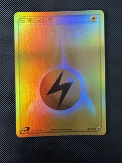 Pokemon Card - Lightning Energy reverse - 109/109 - EX Ruby Sapphire - Image 1