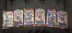 Pokemon Mega Evolution Phantasmal Flames Booster Bundle Sealed 6 Packs - Image 1