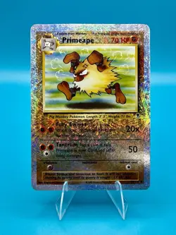Pokemon TCG 2002 Primeape 59/110 Legendary Collection Reverse Holo LP/DMG - Image 1