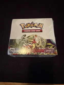 Pokemon TCG Scarlett And Violet Base Booster Box sealed booster Cards - Image 1