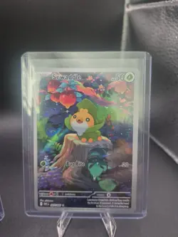 pokemon card lot (2) cards/ sawk, sewaddle - Image 3