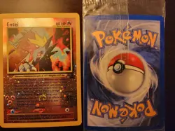 Pokemon TCG Entei Wizards Black Star Promos 34 Holo Promo - Image 1
