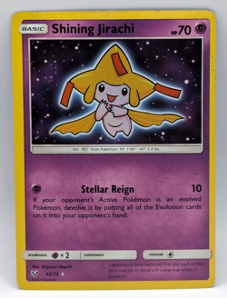 Shining Jirachi 42/73 Holo - Shining Legends - Pokemon TCG LP - Image 1