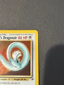 Pokemon TCG Erika's Dragonair Gym Heroes Holo 4/132 1st Edition Rare (gradeable) - Image 4