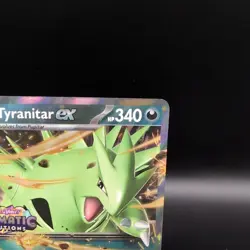 Tyranitar ex 64/131 Prismatic Evolutions Stamp NM Pokemon - Image 3