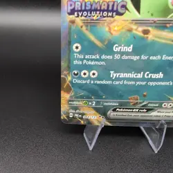 Tyranitar ex 64/131 Prismatic Evolutions Stamp NM Pokemon - Image 5