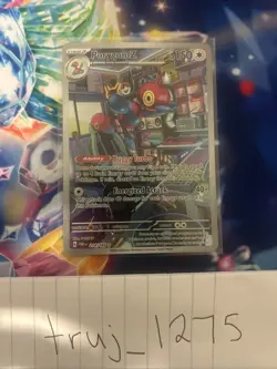 Porygon-Z 214/182 Art Rare Paradox Rift Pokemon Near Mint NM Pack Fresh - Image 1
