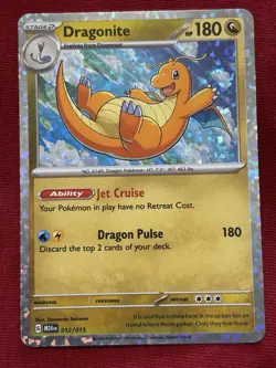 Dragonite - 012/015 - M24 EN Holo Mcdonald's Dragon Discovery Pokemon Card NM - Image 1