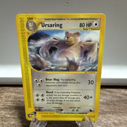 Pokemon Card - Ursaring Skyridge 110/144 Non Holo, RAW, NM - Image 1