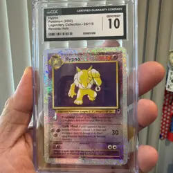 HYPNO 25/110 REVERSE HOLO LEGENDARY COLLECTION POKEMON CGC 10 GEM MINT - Image 3