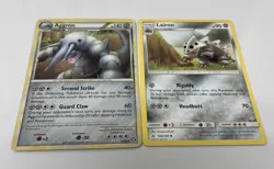 Pokemon TCG 2010 Aggron 1/102 HGSS Triumphant Holo Rare Card - Image 1