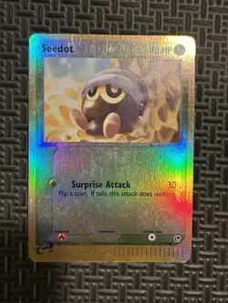 Seedot - 76/100 - EX Sandstorm Reverse Holo Common Pokemon TCG eSeries - MP - Image 1