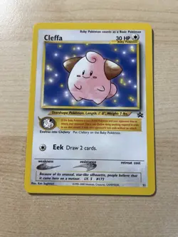 Cleffa 31/53 Wotc Black Star Promo Regular (Near Mint or Better) Vintage Pokemon - Image 1