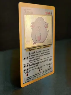Pokemon Base Set Chansey Holo - Lightly Played LP - Original Vintage 3/102 - Image 3