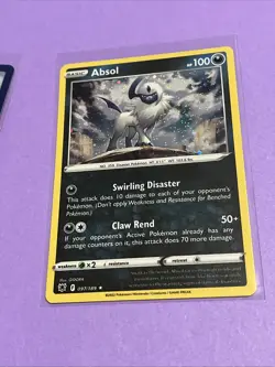 Absol (Cosmos Holo) - Jirachi V Box Promo 097/189 Pokemon Card NM - Image 3