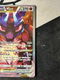 Pokemon TCG Crown Zenith Lucario VStar SWSH291 Promo NM - Image 2