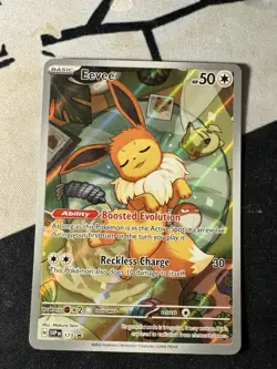 Pokemon TCG Eevee 173 Holo Promo Prismatic Evolutions Card NM/M - Image 1