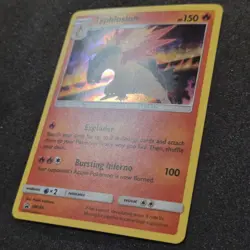 Typhlosion SM185 Cosmos Holo Black Star Promo Foil Pokemon Card - Image 2