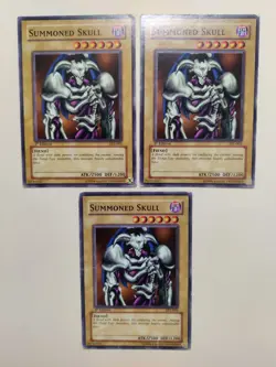 3x Summoned Skull SYE-005 Common 1st Edition YuGiOh! LP/MP - Image 2