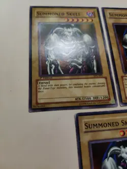 3x Summoned Skull SYE-005 Common 1st Edition YuGiOh! LP/MP - Image 4