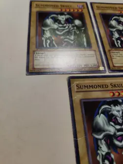 3x Summoned Skull SYE-005 Common 1st Edition YuGiOh! LP/MP - Image 5