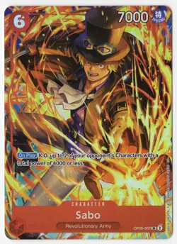 Sabo (Illustration Box Vol. 5) OP05-007 (NM) - One Piece Promotion Foil - Image 1