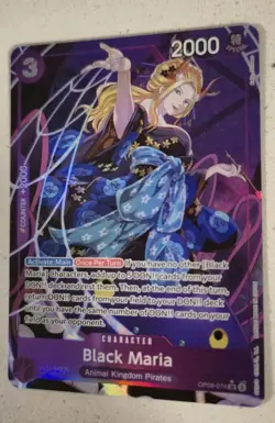 Black Maria - OP08-074 SR - Alt Art - Two Legends - English - One Piece TCG - Image 1