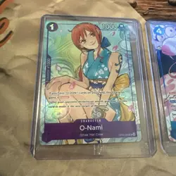 One Piece TCG Illustration Box Vol 1 PROMO SET O-Nami OP05-062 & Boa Hancock ! - Image 2
