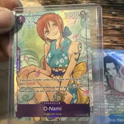 One Piece TCG Illustration Box Vol 1 PROMO SET O-Nami OP05-062 & Boa Hancock ! - Image 4