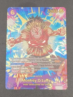 One Piece TCG Monkey.D.Luffy EB02-061 SEC SP (PRB02) - Image 1