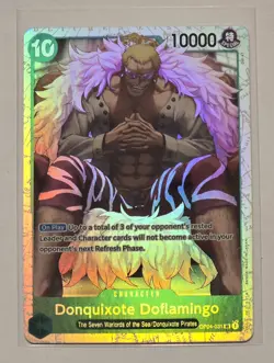 One Piece Donquixote Doflamingo OP04-031 SR English - Image 1