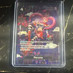 One Piece TCG - Perona - OP06-093 (SP) Azure Sea’s Seven Pack Fresh Alt Art - Image 1