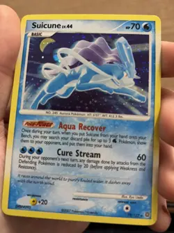 Pokemon TCG Suicune Secret Wonders 19/132 Holo Rare - Image 3