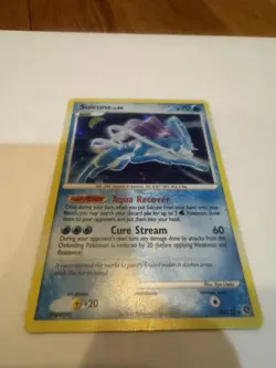 Pokemon TCG Suicune Secret Wonders Holo Rare Card 19/132 NM Condition - Image 1