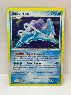 Suicune Pokemon TCG Secret Wonders 19/132 Holo Rare MP - Image 1