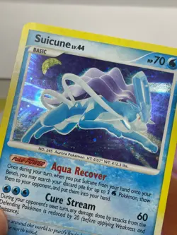 Suicune Pokemon TCG Secret Wonders 19/132 Holo Rare MP - Image 2