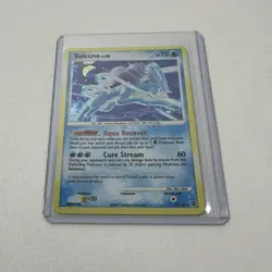 Pokemon TCG Suicune LV.44 Holo Rare Secret Wonders 19/132 2007 English Card - Image 1