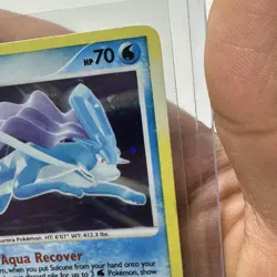 Pokemon TCG Suicune LV.44 Holo Rare Secret Wonders 19/132 2007 English Card - Image 3