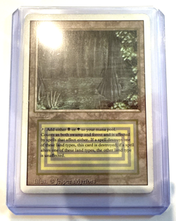 Bayou Magic The Gathering MTG Revised Edition Regular - Image 2