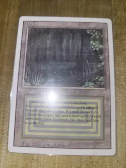 1x BAYOU REVISED LP MTG MAGIC THE GATHERING - Image 1