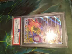 Pokemon TCG Charizard VSTAR SWSH Black Star Promos Holo Card SWSH262 PSA 8 - Image 1