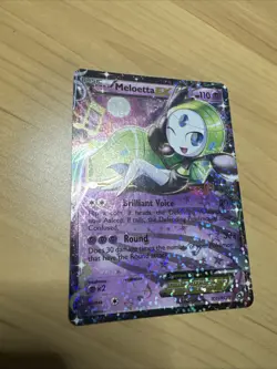 Meloetta EX RC11/RC25 - Pokemon Legendary Treasures Radiant Collection Card - Image 2