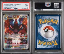 Lucario VSTAR SWSH291 SWSH: Sword & Shield Promo Cards Holo PSA 9 - Image 3
