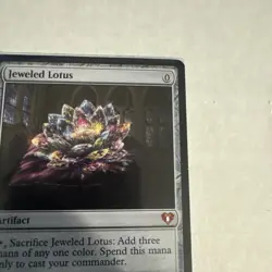 CMM Commander Masters NM Jeweled Lotus #0396 Card M Mythic - Image 4